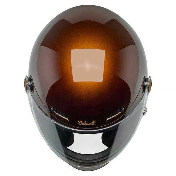 BILTWELL GRINGO SV HELMET METALLIC WHISKEY