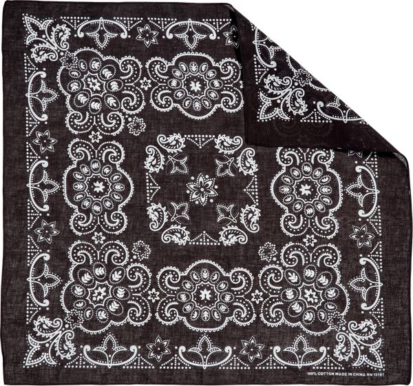 Carolina Mfg. Paisley Bandanas. "Austin"