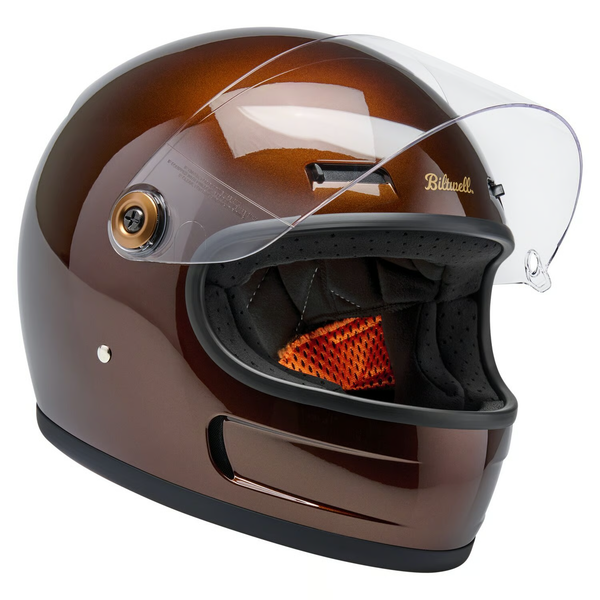 BILTWELL GRINGO SV HELMET METALLIC WHISKEY
