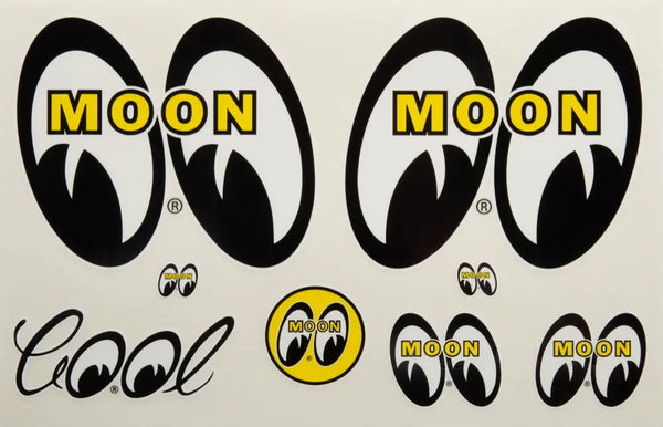 Mooneyes Stickers Set