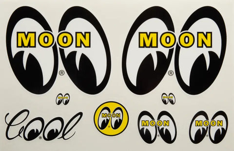 Mooneyes Stickers Set
