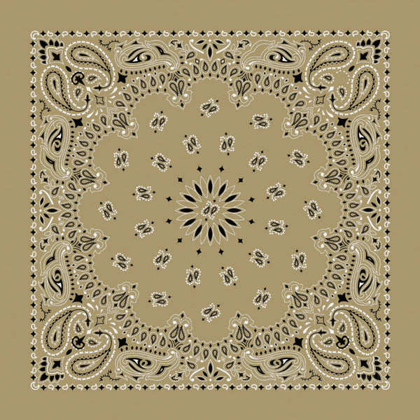 Carolina Mfg. Paisley Bandanas. "Dallas"