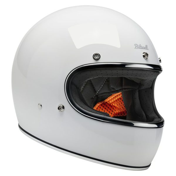 BILTWELL GRINGO HELMET GLOSS WHITE