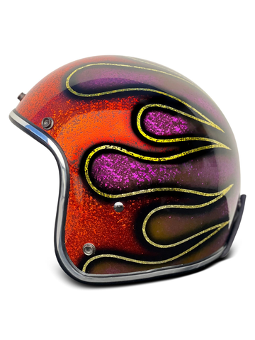 North Virus Superflake Red Purple Flames.