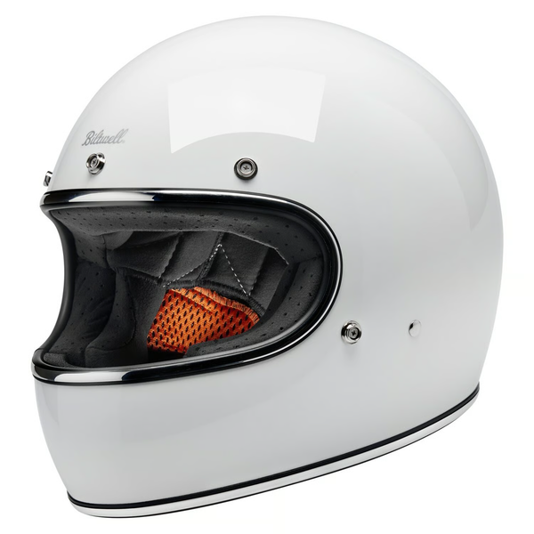 BILTWELL GRINGO HELMET GLOSS WHITE