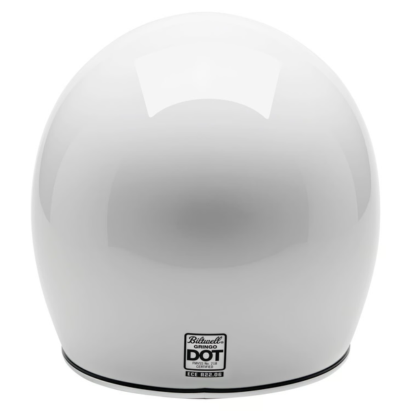 BILTWELL GRINGO HELMET GLOSS WHITE