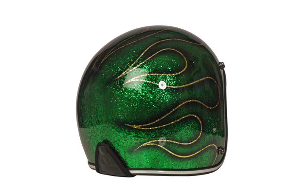 North Virus Superflake Green Flames