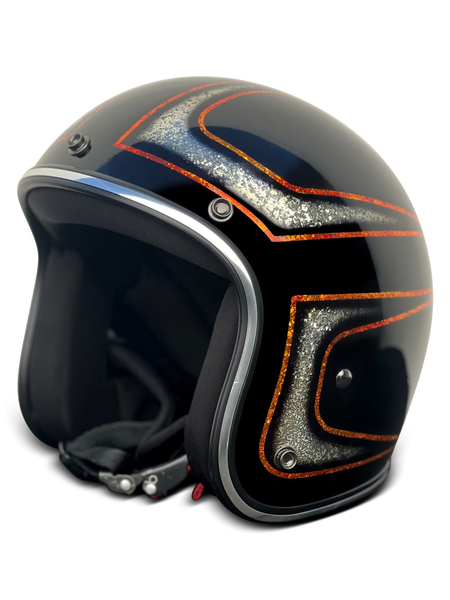 Virus Superflake Orange Silver Scallops