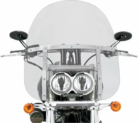 Memphis shades Fats Windshield. HD FAT BOB FXDF. "17". Klart glass.