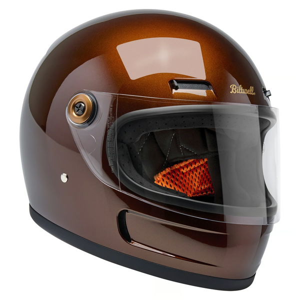 BILTWELL GRINGO SV HELMET METALLIC WHISKEY