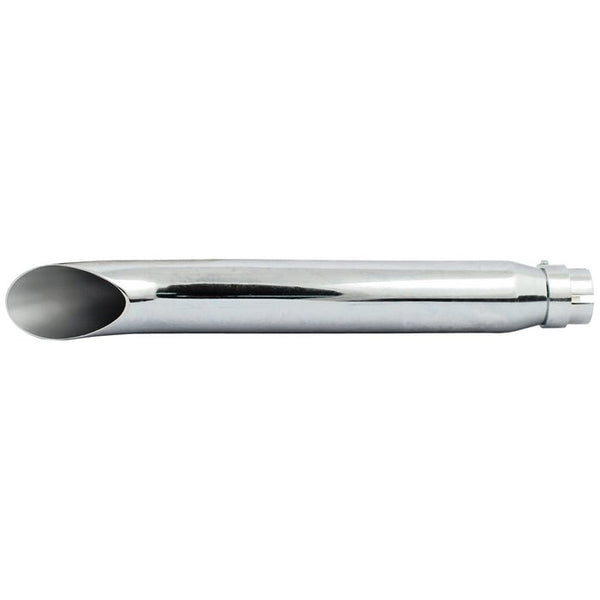 TURN OUT  eksospotte. Universal. Krom. "16" eller "20" lengde