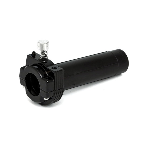 Throttle assembly, without grips. "1". Krom eller svart. 1 wire.
