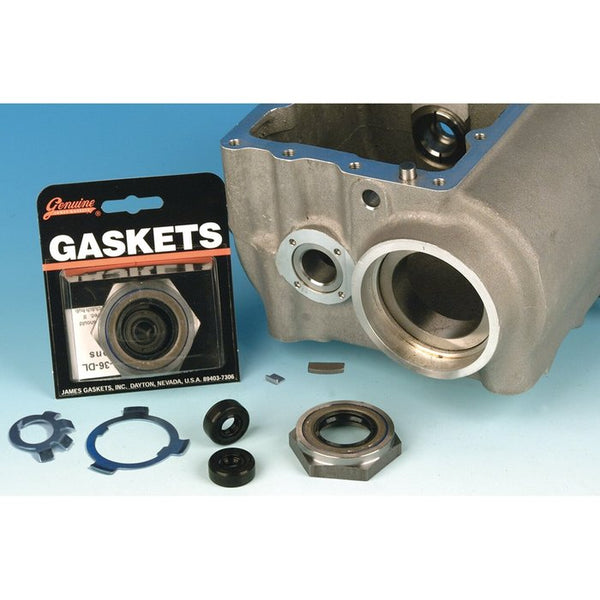 James, transmission seal nut (Super Nut) HD 36-86 big twin 4 speed.