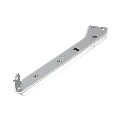 Bracket, for saddlebag support bar. Chrome. HD  80-08 FLT/Touring.