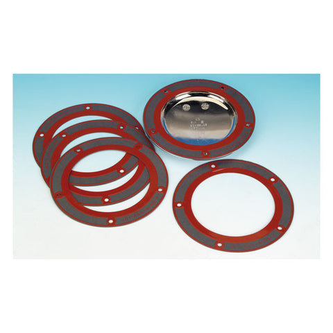 James, gasket derby cover.  06-17 Dyna, 07-18 Softail (excl. 2018 FLSB Sport Glide)07-25 FLT/Touring, 09-25 Trike.