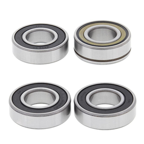 All Balls Racing, rear wheel bearing set. 25mm ID. HD 08-23 FLT/Touring. ABS models.