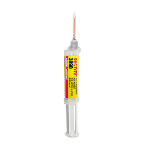 Loctite, 3090 2-component adhesive.