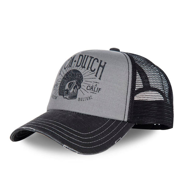 VON DUTCH BASEBALL CAP CREW1B GREY