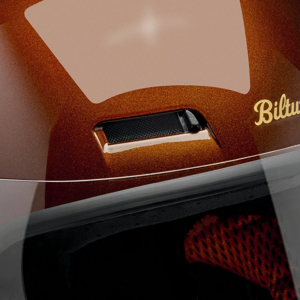 BILTWELL GRINGO SV HELMET METALLIC WHISKEY