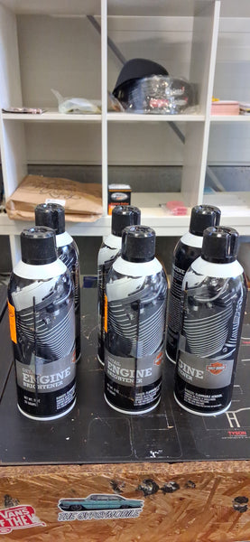 Harley Davidson engine brightener