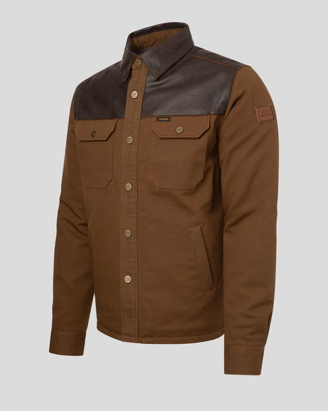 ROKKER BOZEMAN RIDER SHIRT. BROWN OR BLACK.