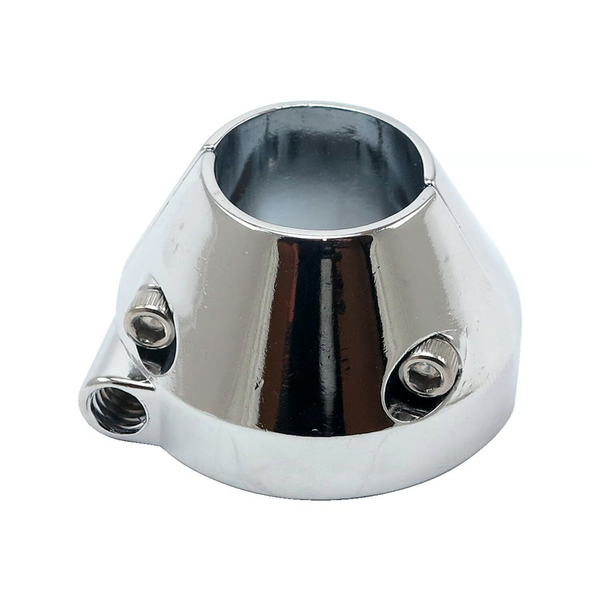 Arithic - Custom cone shaped throttle sleeve housing . Chrome.