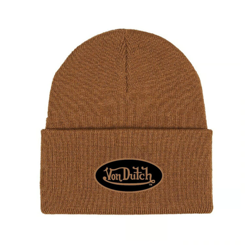 Von Dutch Beanie camel