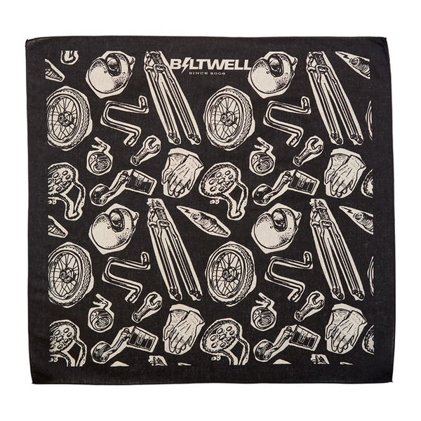 Biltwell Junk bandana black