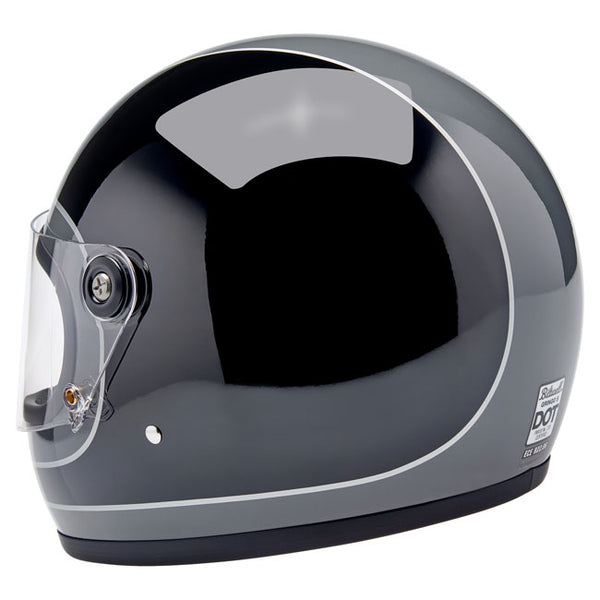 Biltwell Gringo S helmet Storm Grey/Black Tracker
