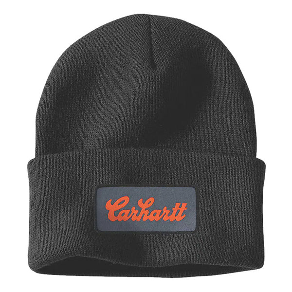 Carhartt Knit Cuffed Script Patch beanie