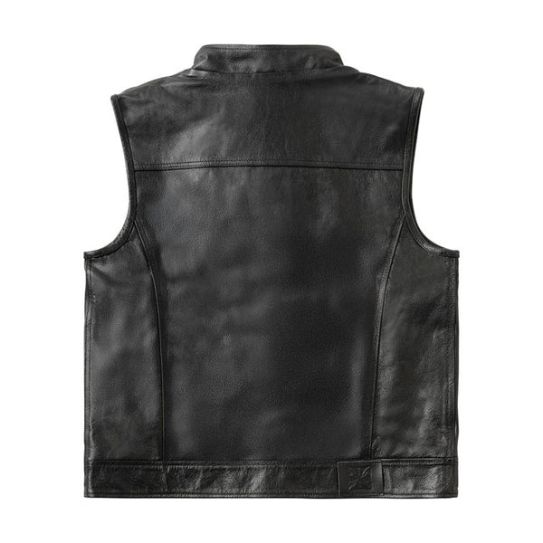 WEST COAST CHOPPERS-13 1/2 DOMINATOR LEATHER RIDING VEST