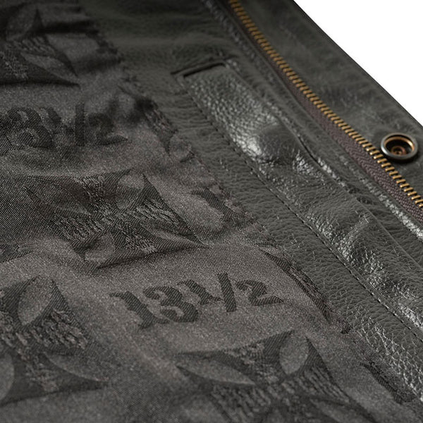 WEST COAST CHOPPERS-13 1/2 DOMINATOR LEATHER RIDING VEST