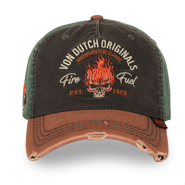 Von Dutch Retro Fire Fuel cap black/brown/green