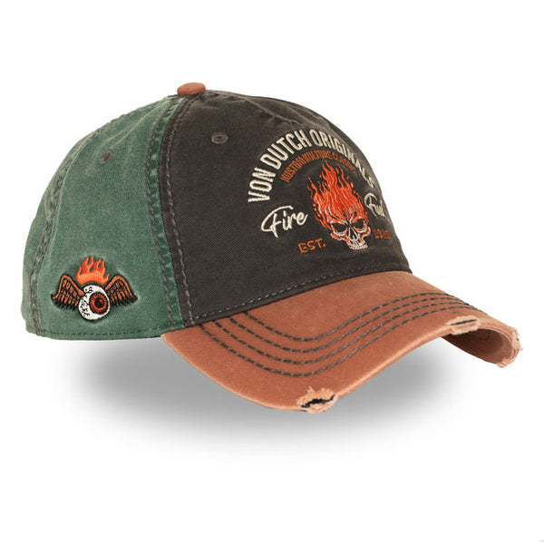 Von Dutch Retro Fire Fuel cap black/brown/green