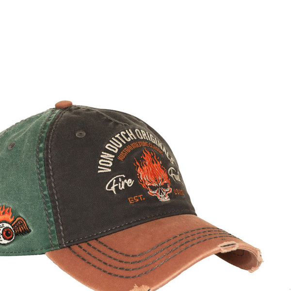 Von Dutch Retro Fire Fuel cap black/brown/green