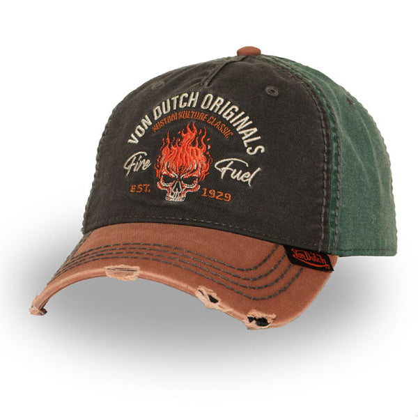 Von Dutch Retro Fire Fuel cap black/brown/green