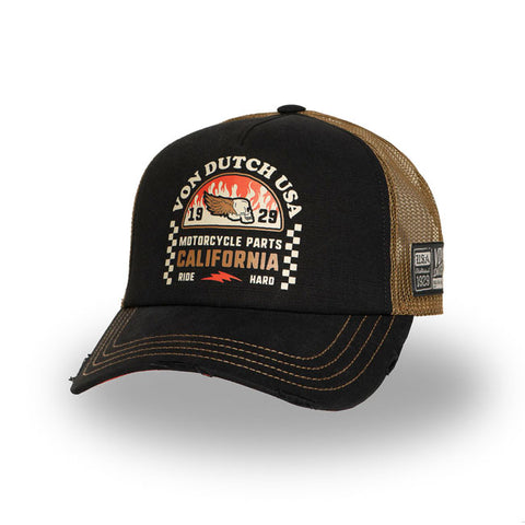 Von Dutch Crew Fire Head cap black