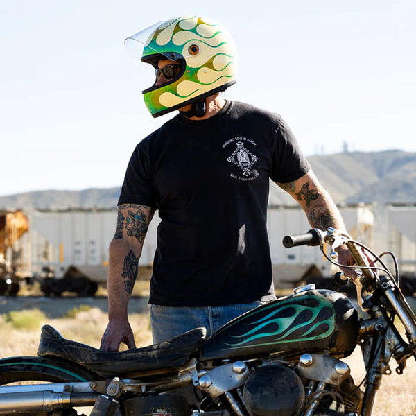 Biltwell Gringo S x Born Free collab helmet