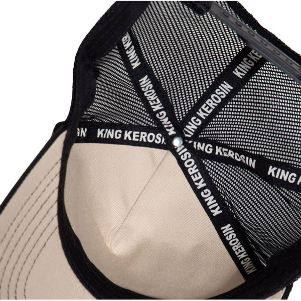 King Kerosin I'm a dirty old man cap black&offwhite