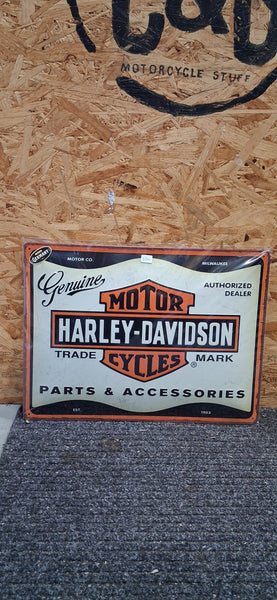Harley Davidson skilt