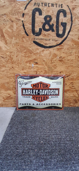 Harley Davidson skilt