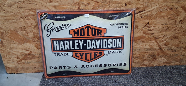 Harley Davidson skilt