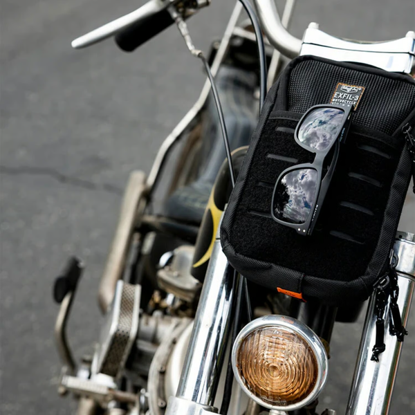 Biltwell Ramblr sunglasses. Grey smoke-Red mirror.