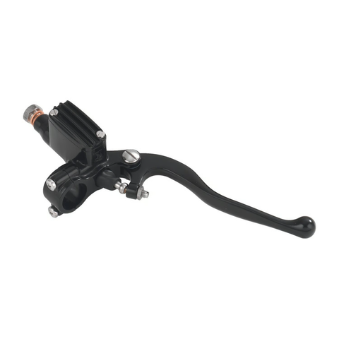 KUSTOM TECH, CLASSIC BRAKE HANDLEBAR MASTER CYLINDER. BLACK.