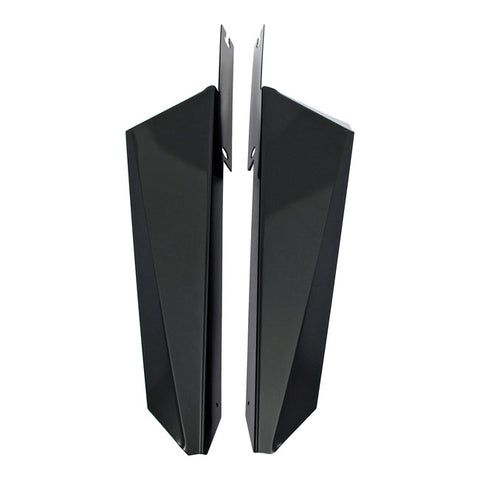 PAUGHCO, WIND DEFLECTOR. BLACK. HD FLT 83-13.