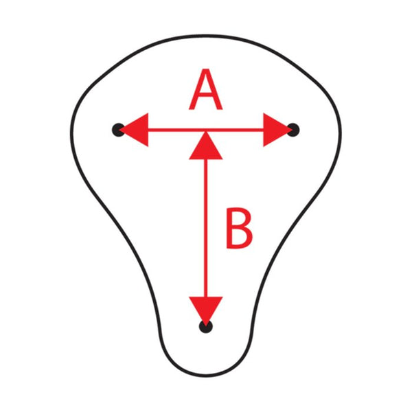 FITZZ CUSTOM SOLO SEAT Sort 6cm