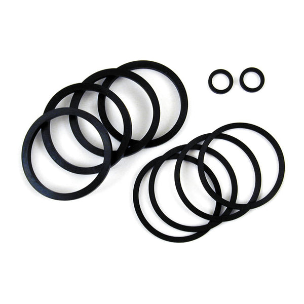 Caliper seal kit, front/rear.  00-07 Big Twin, 00-03 XL Sportster, 02-05 V-Rod. (Excl. L88-07 springers)