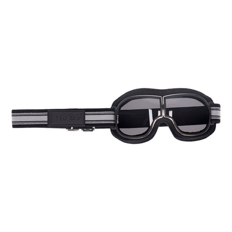 ROEG JETTSON GREY STRIPES GOGGLE BLACK AND STRIPED STRAP