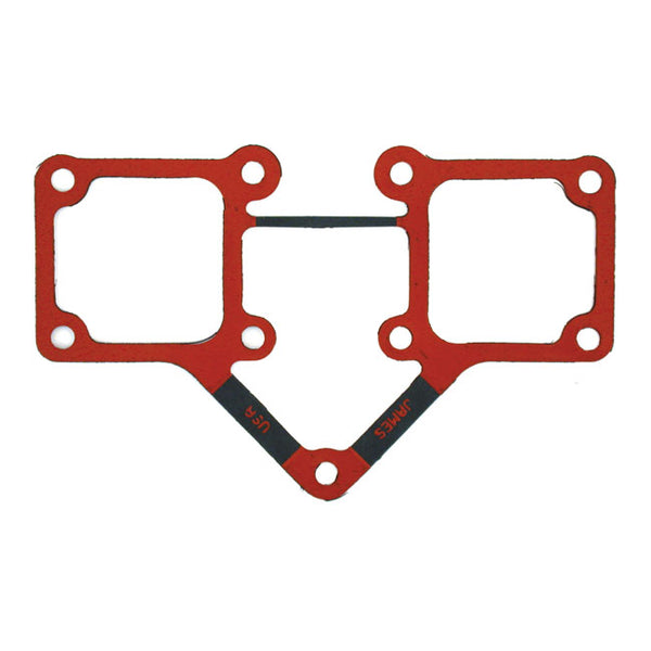 James, rocker cover gasket. .020" paper with silicone. HD 66-84 Shovelhead.