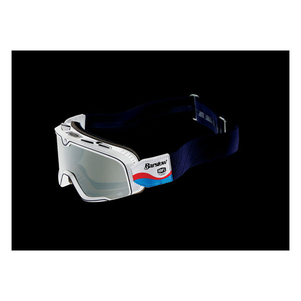 100% Barstow goggle Lucien mirror silver lens.